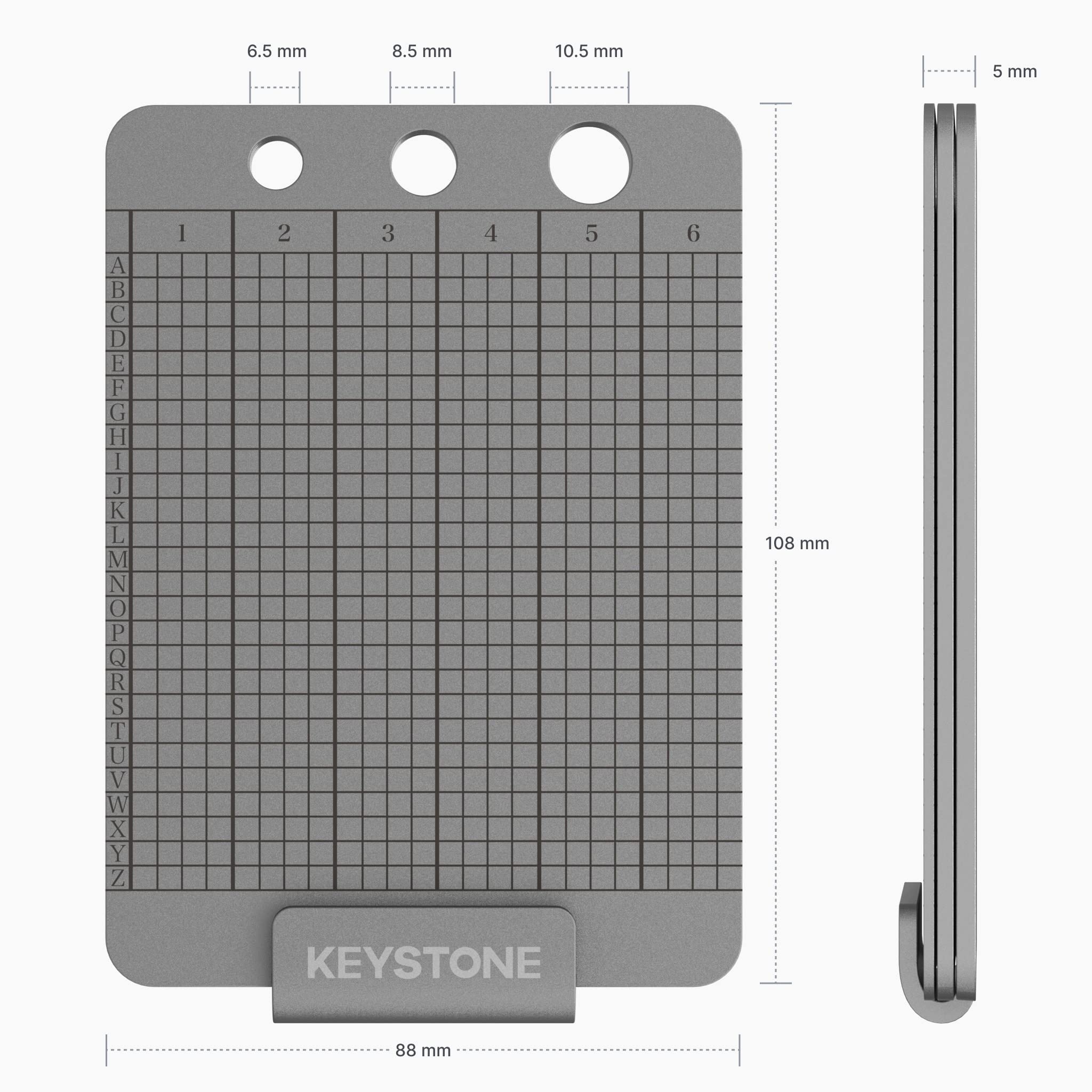 Cryptosteel 金属バックアップツール KEYSTONE Crypto Seed Storage, Cryptosteel Capsule Metal Wallet